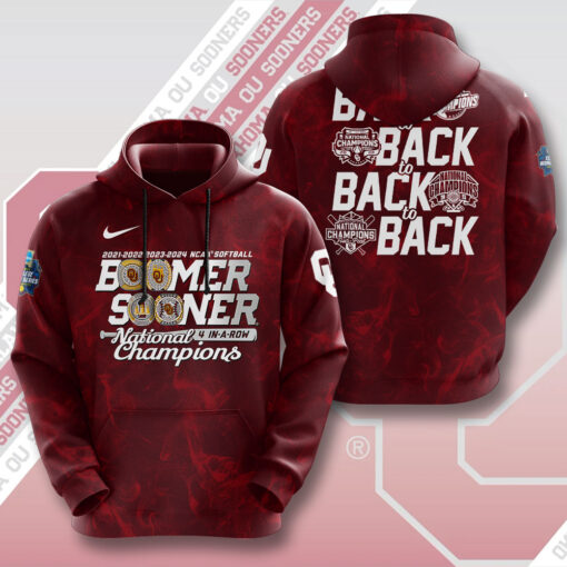 Oklahoma Sooners Back to Back Hoodie WOAHTEE0624SY