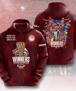 Olympiacos FC 5 Star Hoodie WOAHTEE0624SJ