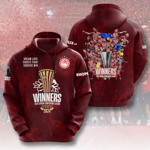 Olympiacos FC 5 Star Hoodie WOAHTEE0624SJ