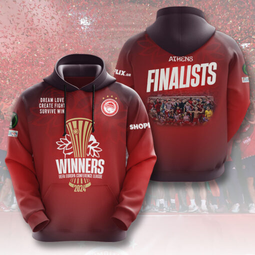 Olympiacos FC Road To Athena Hoodie WOAHTEE0624ZE