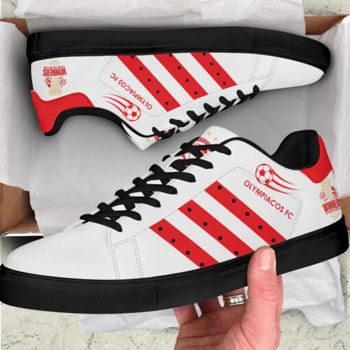 Olympiacos FC Stan Smith Shoes WOAHTEE0624ZI Design 02