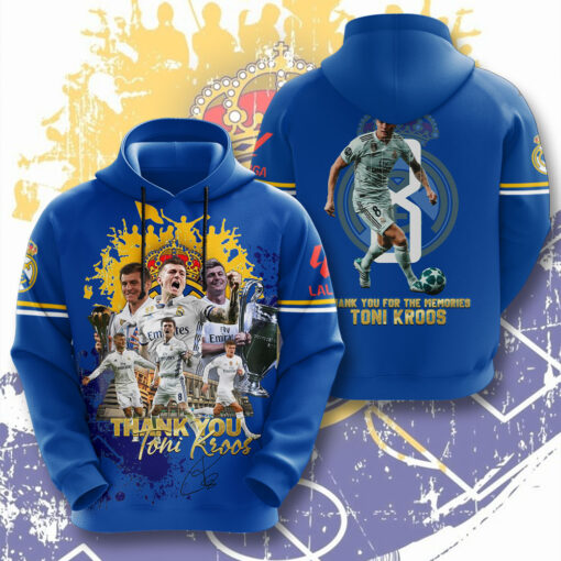 Real Madrid x Toni Kroos Hoodie WOAHTEE0624ZO