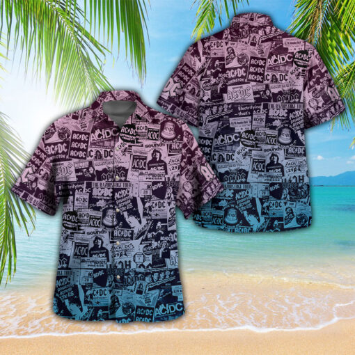 ACDC Hawaiian Shirt WOAHTEE0724W