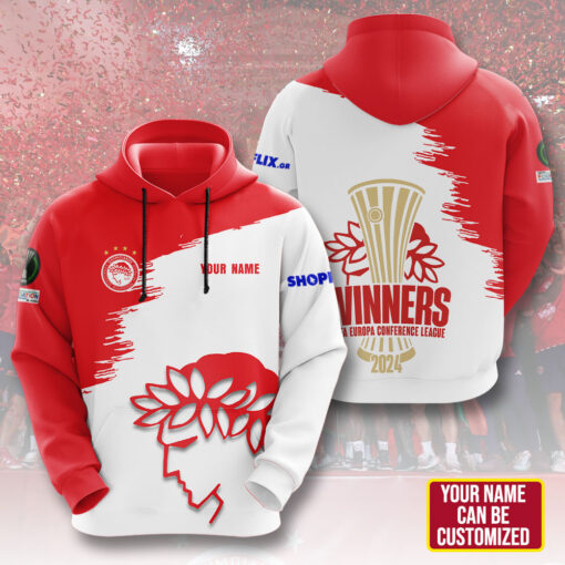 Customized Olympiacos FC Hoodie WOAHTEE0724A