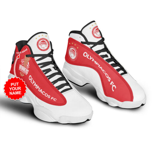 Customized Olympiacos FC Shoes WOAHTEE0724B Design 02