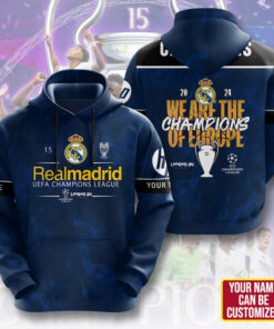 Customized Real Madrid Hoodie WOAHTEE0724SD