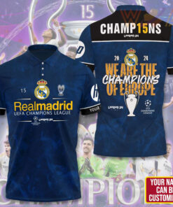 Customized Real Madrid Short Polo WOAHTEE0724SD