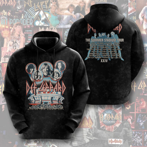 Def Leppard Hoodie WOAHTEE0724SX