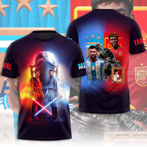 Lionel Messi x Lamine Yamal T shirt WOAHTEE0724ZR