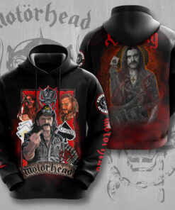 Motorhead X Lemmy Kilmister Hoodie WOAHTEE0724ZA