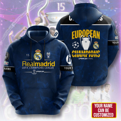 Personalized Real Madrid Hoodie WOAHTEE0724SJ