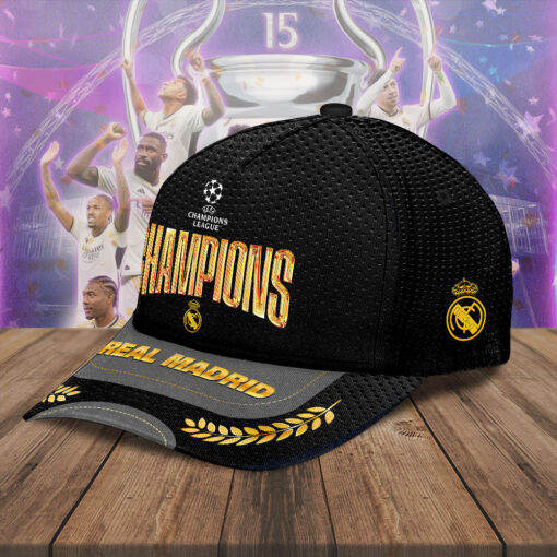 Real Madrid Champions Cap WOAHTEE0724SM R