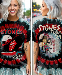 Stones Tour 24 Tie Dye shirt WOAHTEE0724ZN