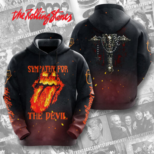 The Rolling Stones Sympathy For The Devil Hoodie WOAHTEE0724ZT