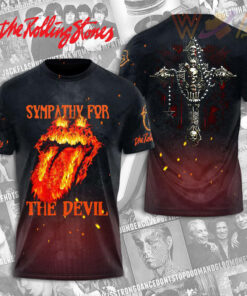 The Rolling Stones Sympathy For The Devil T shirt WOAHTEE0724ZT