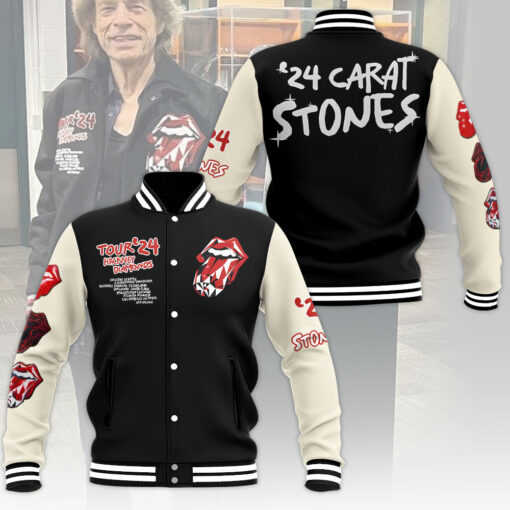 Trs The Rolling Stones varsity jacket WOAHTEE0724ZG