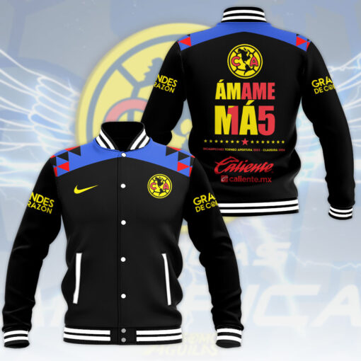 Club Amrica varsity jacket WOAHTEE0824ZK