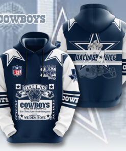 Dallas Cowboys Navy Hoodie WOAHTEE0824SF