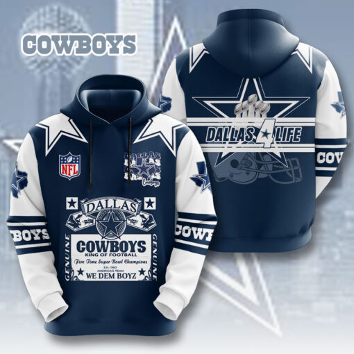 Dallas Cowboys Navy Hoodie WOAHTEE0824SF