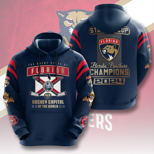 Florida Panthers Hockey Captain Hoodie WOAHTEE0824ZF