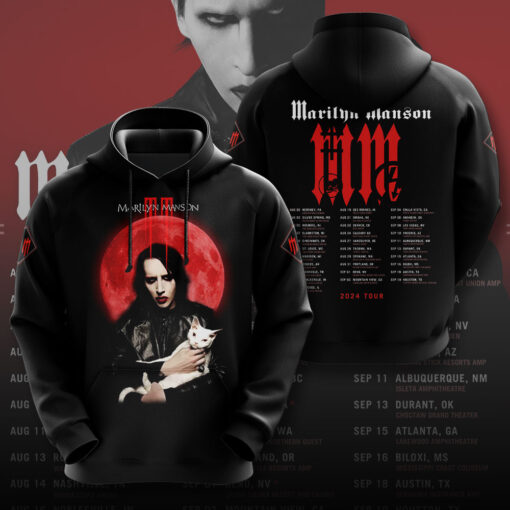 Marilyn Manson Hoodie WOAHTEE0824SA