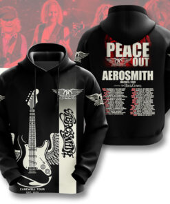 Peace Out Aerosmith Hoodie WOAHTEE0824M