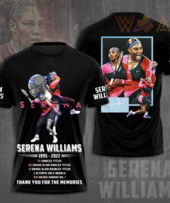 Serena Williams Black T shirt WOAHTEE0824T