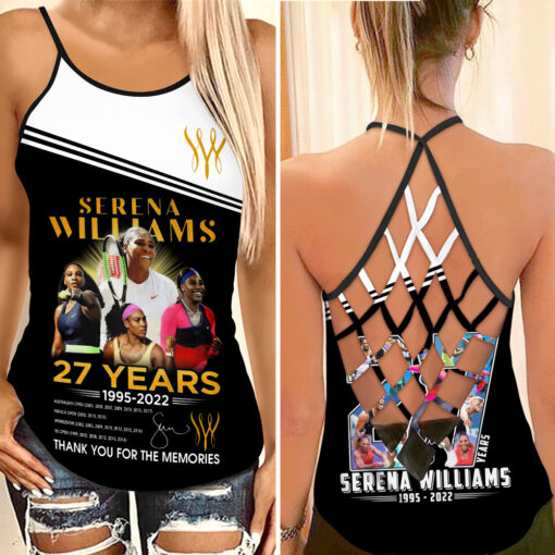 Serena Williams Criss Cross Tank Top WOAHTEE0824Q