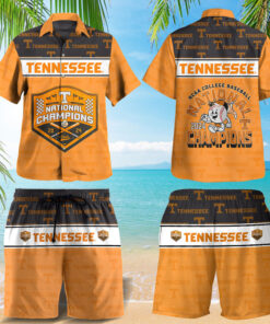 Tennessee Volunteers Baseball Hawaiian Shirt Hawaiian Shorts WOAHTEE0824ZI