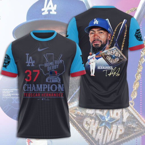 Teoscar Hernandez x Los Angeles Dodgers T shirt WOAHTEE0824C