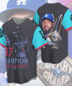 Teoscar Hernandez x Los Angeles Dodgers jersey WOAHTEE0824B