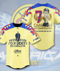 Club Amrica Yellow jersey WOAHTEE0924J