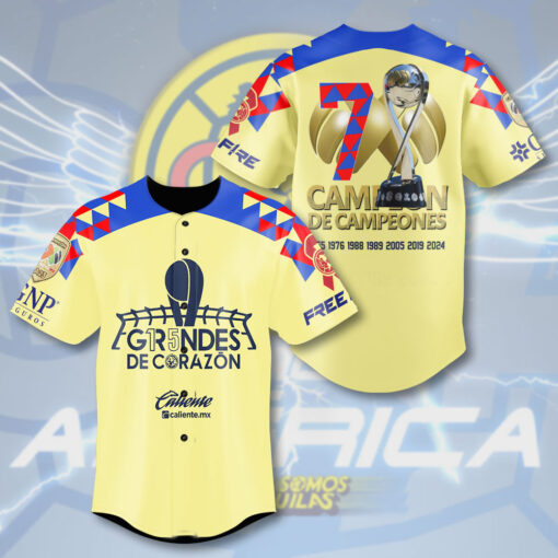 Club Amrica Yellow jersey WOAHTEE0924J