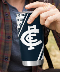 Customized Carlton Football Club Tumbler Cup WOAHTEE0924SQ