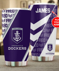 Customized Fremantle Football Club Tumbler Cup WOAHTEE0924SR