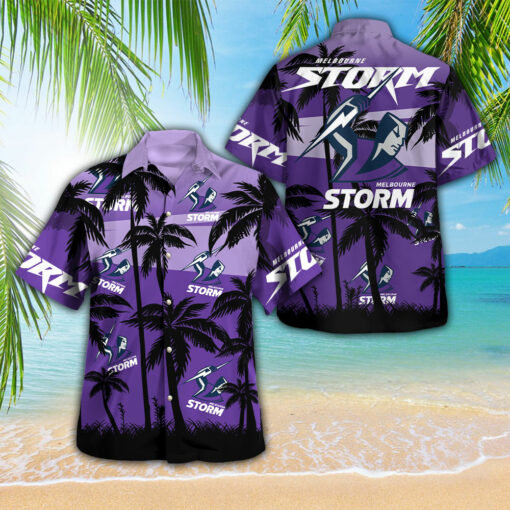 Melbourne Storm Hawaiian Shirt WOAHTEE0924SL