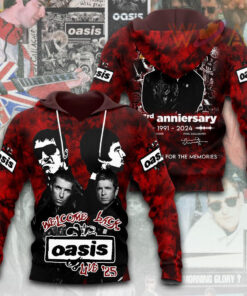 Oasis Band Hoodie WOAHTEE0924W