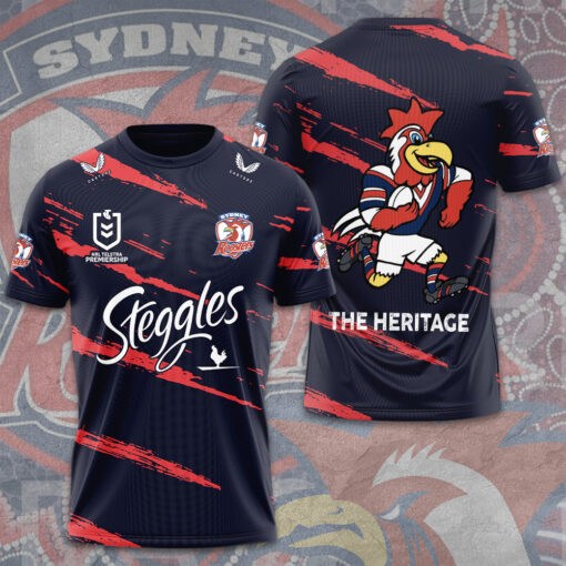 Sydney Roosters NRL T shirt WOAHTEE0924SZ