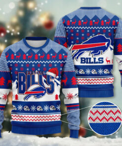 Buffalo Bills ugly christmas sweater WOAHTEE1024SX