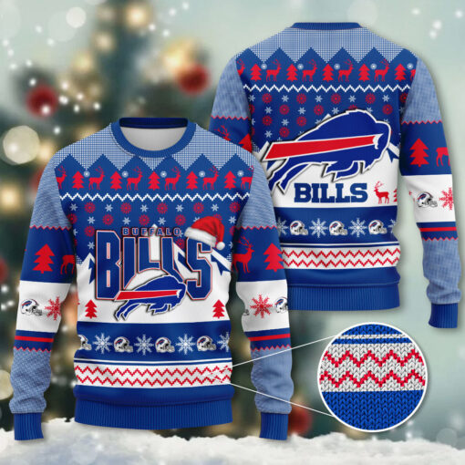 Buffalo Bills ugly christmas sweater WOAHTEE1024SX