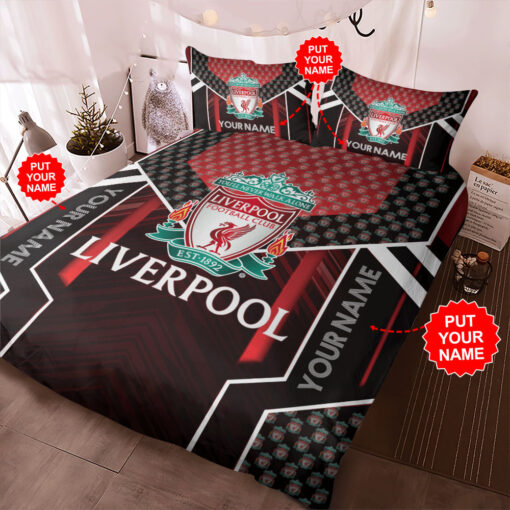 Customized Liverpool bedding set duvet cover pillow shams WOAHTEE1024Y image