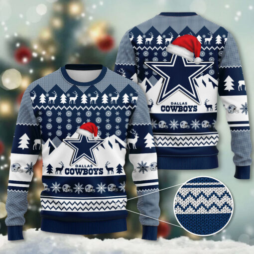 Dallas Cowboys ugly christmas sweater WOAHTEE1024SY