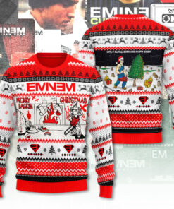 Eminem ugly christmas sweater WOAHTEE1024ZA