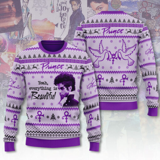 Prince ugly christmas sweater WOAHTEE1024SW