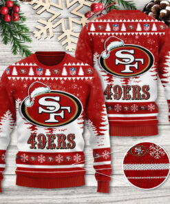 San Francisco 49ers ugly christmas sweater WOAHTEE1024SF