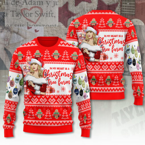 Taylor Swift ugly christmas sweater WOAHTEE1024SI