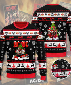 AC DC ugly sweater WOAHTEE 12