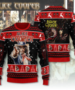 Alice Cooper ugly sweater WOAHTEE 11