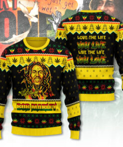 Bob Marley ugly sweater WOAHTEE1124N