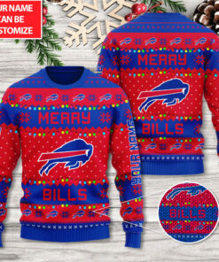 Buffalo Bills ugly christmas sweater WOAHTEE1124K